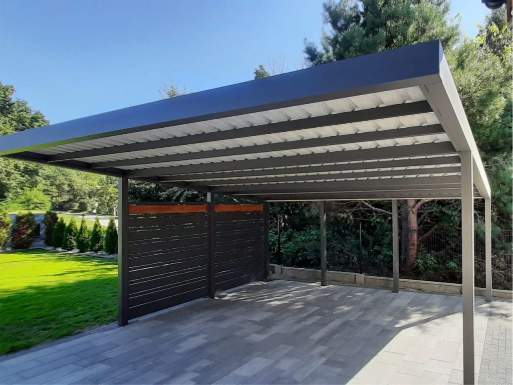 Realizacja pergoli aluminiowej AluFence