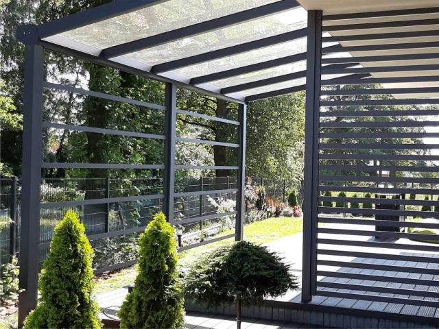 Zadaszenie tarasu – pergola AluFence